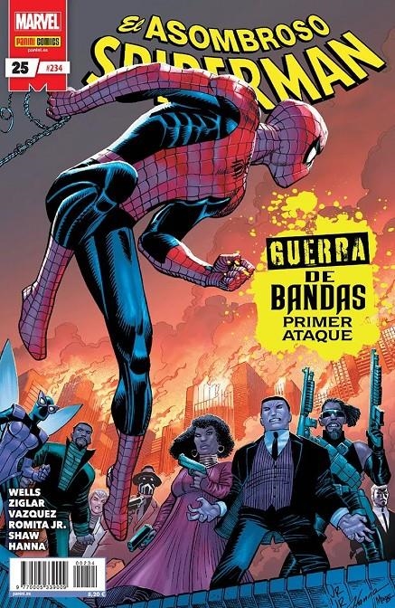 SPIDERMAN VOL 2 # 234 EL ASOMBROSO SPIDERMAN 25 | 977000533900900234 | ZEB WELLS - JOEY VAZQUEZ - JOHN ROMITA JR | Universal Cómics