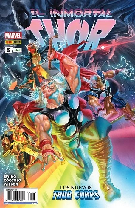 THOR VOL 5 # 148 EL INMORTAL THOR 05 | 977293848900400005 | MARTÍN CÓCCOLO - AL EWING | Universal Cómics