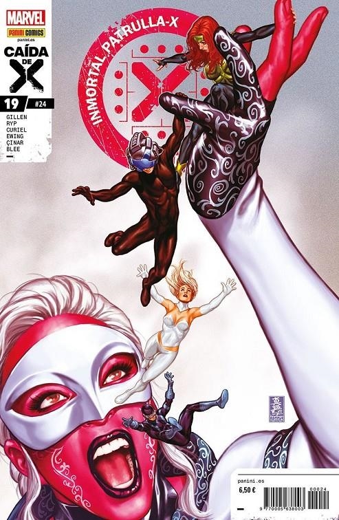 INMORTAL PATRULLA-X # 24 PATRULLA-X 19 | 977000563800300024 | YILDIRAY ÇINAR - AL EWING - KIERON GILLEN - LUCAS WERNECK