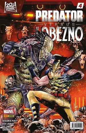 PREDATOR VERSUS LOBEZNO # 04 | 9788410511521 | KEN LASHLEY - KEI ZAMA - BENJAMIN PERCY - GAVIN GUIDRY | Universal Cómics