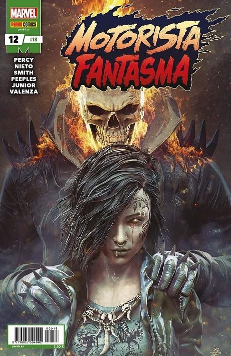 MOTORISTA FANTASMA # 18 NUEVA ETAPA 12 | 977000559400200018 | CARLOS NIETO - BENJAMIN PERCY - CORY SMITH - BRENT PEEPLES | Universal Cómics