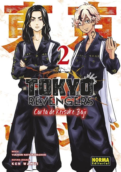 TOKYO REVENGERS, CARTA DE KEISUKE BAJI #  02 | 9788467966572 | KEN WAKUI - YUKINORI NATSUKAWAGUCHI | Universal Cómics