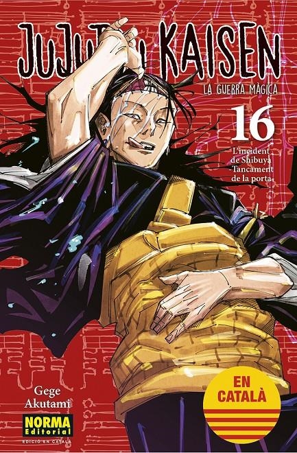 JUJUTSU KAISEN EDICIÓ EN CATALÀ # 16 | 9788467957709 | GEGE AKUTAMI | Universal Cómics