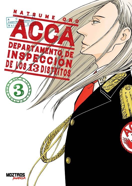 ACCA DEPARTAMENTO DE INSPECCIÓN DE LOS 13 DISTRITOS # 03 | 9788419903488 | NATSUME ONO | Universal Cómics