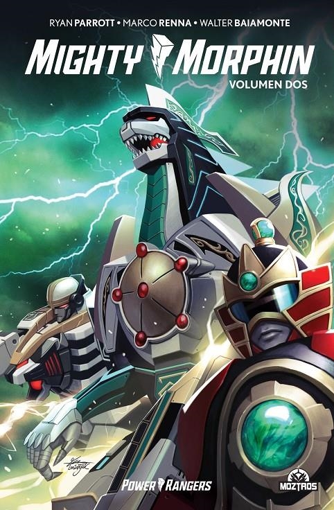 MIGHTY MORPHIN # 02 | 9788419903501 | RYAN PARROTT - MARCO RENNA - WALTER BAIAMONTE | Universal Cómics