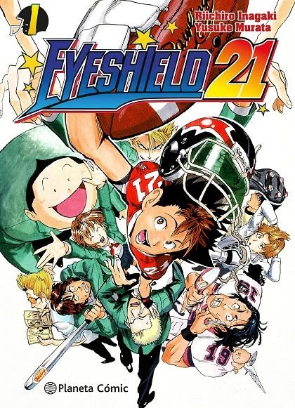 EYESHIELD 21 EDICIÓN 3 EN 1 # 01 | 9788411611374 | RIICHIRO INAGAKI - YUSUKE MURATA | Universal Cómics