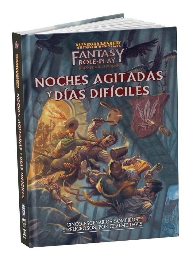 WARHAMMER JUEGO DE ROL DE FANTASIA NOCHES AGITADAS Y DIAS DIFICILES | 8436589620643 | GRAEME DAVIS | Universal Cómics