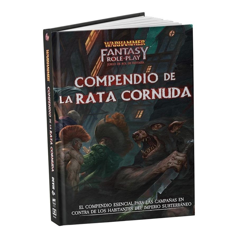 WARHAMMER JUEGO DE ROL DE FANTASIA COMPENDIO DE LA RATA CORNUDA | 8436607940357 | VARIOS AUTORES | Universal Cómics