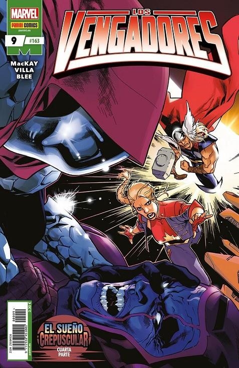 VENGADORES VOL 4 # 163 VENGADORES 9 | 977293845100100009 | JED MACKAY - CARLOS VILLA | Universal Cómics