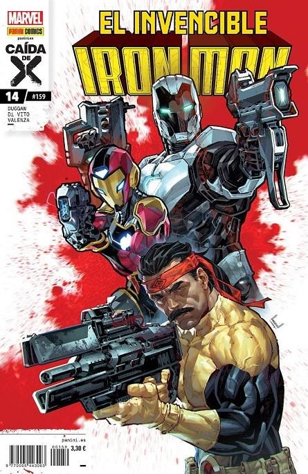 INVENCIBLE IRON MAN VOL 2 # 159 EL INVENCIBLE IRON MAN 14 | 977000544300300159 | JUAN FRIGERI - GERRY DUGGANN