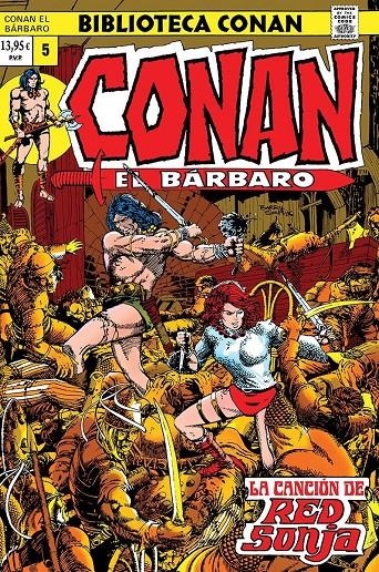 BIBLIOTECA CONAN EL BÁRBARO # 05 DE 1973 | 9788410511859 | ROY THOMAS - BARRY WINDSOR SMITH -  JOHN BUSCEMA | Universal Cómics