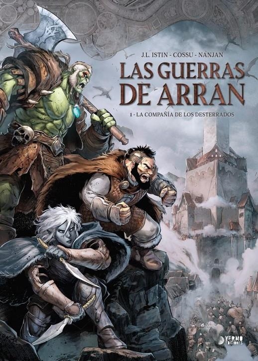 LAS GUERRAS DE ARRAN # 01 LA COMPAÑÍA DE LOS DESTERRADOS | 9788419986696 | JEAN-LUC ISTIN - BRICE COSSU - J. NANJAN - JEAN-PAUL BORDIER | Universal Cómics