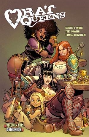 2AMA RAT QUEENS # 03 DEMONIOS | 9999900098907 | KURTIS J. WIEBE -  TESS FOWLER - TAMRA BONVILLAIN