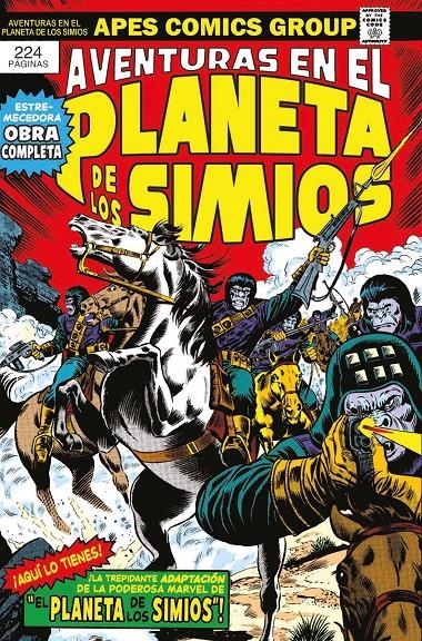 AVENTURAS EN EL PLANETA DE LOS SIMIOS, LA ETAPA MARVEL ORIGINAL | 9788418814600 | DOUGH MOENCH - GEORGE TUSKA - MIKE ESPOSITO - ALFREDO ALCALÁ | Universal Cómics