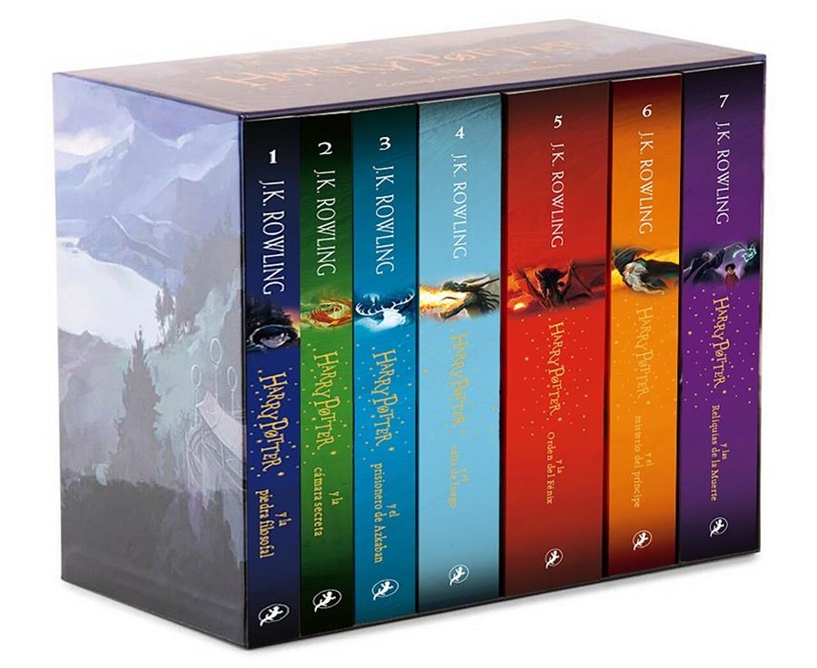 ESTUCHE HARRY POTTER LA SERIE COMPLETA | 9788418173196 | J.K. ROWLING | Universal Cómics