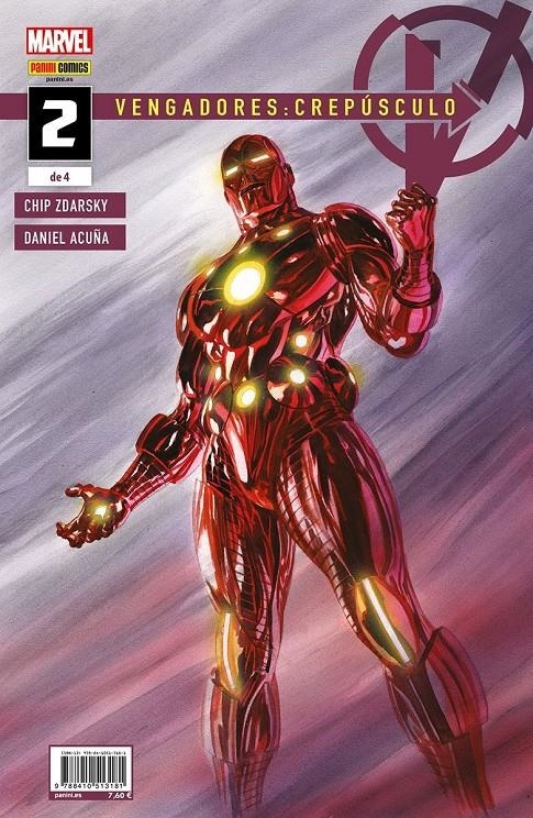 VENGADORES CREPÚSCULO # 02 | 9788410513181 | CHIP ZDARSKY - DANIEL ACUÑA | Universal Cómics