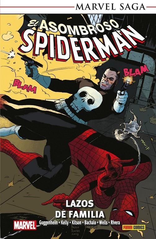 EL ASOMBROSO SPIDERMAN MARVEL SAGA RÚSTICA # 18 LAZOS DE FAMILIA | 9788410512962 | ZEB WELLS - PAOLO RIVERA - BARRY KITSON - MARC GUGGENHEIM - JOE KELLY - CHRIS BACHALO