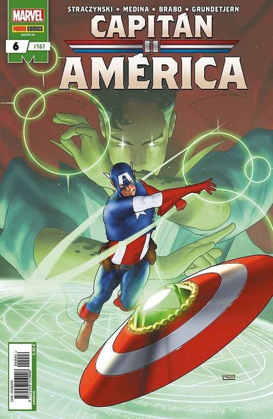 CAPITÁN AMÉRICA VOL 8 # 161 CAPITÁN AMÉRICA 06 | 977293851900800006 | LAN MEDINA - J. MICHAEL STRACZYNSKI | Universal Cómics