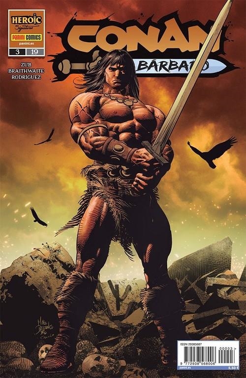 CONAN EL BÁRBARO # 19 CONAN EL BÁRBARO 03 | 977293856800600003 | JIM ZUB - ROBERTO DE LA TORRE | Universal Cómics