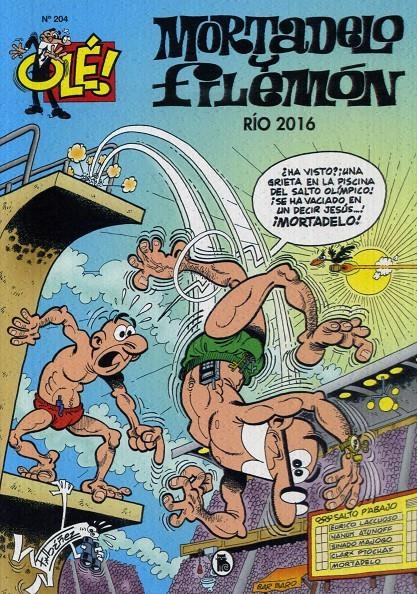 OLE MORTADELO # 204 RIO 2016 | 9788402425560 | FRANCISCO IBAÑEZ | Universal Cómics