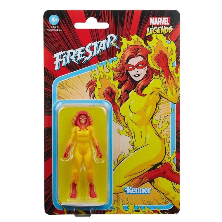 FIRESTAR FIGURA 9.5 CM MARVEL LEGENDS RETRO | 5010993962686