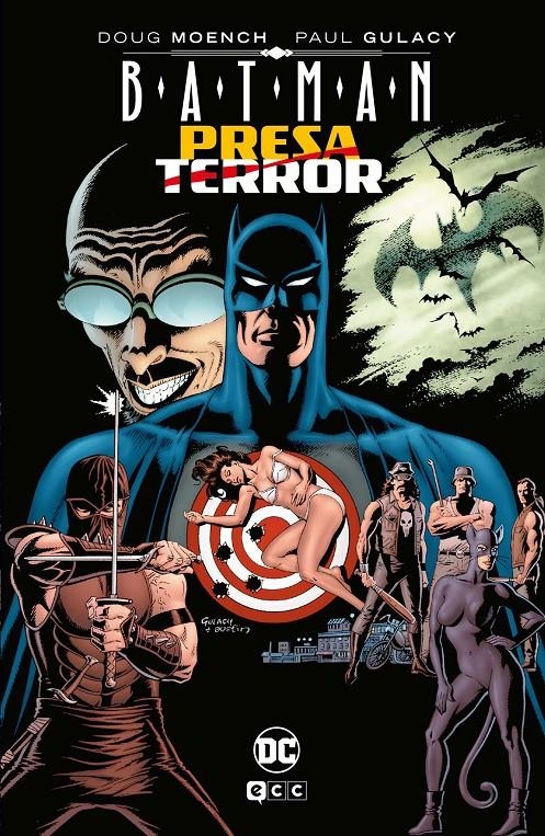 BATMAN, PRESA Y TERROR GRANDES NOVELAS GRÁFICAS DE DC (PORTADA PROVISIONAL) | 9788410203747 | DOUG MOENCH - PAUL GULACY | Universal Cómics