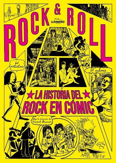 ROCK & ROLL, LA HISTORIA DEL ROCK EN CÓMIC | 9788419875297 | VINCENT BRUNNER  | Universal Cómics