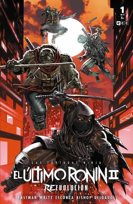 LAS TORTUGAS NINJA, EL ÚLTIMO RONIN VOLUMEN II # 01 (PORTADA PROVISIONAL) | 9788410203426 | BEN BISHOP - ESAU ESCORZA - ISAAC ESCORZA - KEVIN EASTMAN -  TOM WALTZ | Universal Cómics