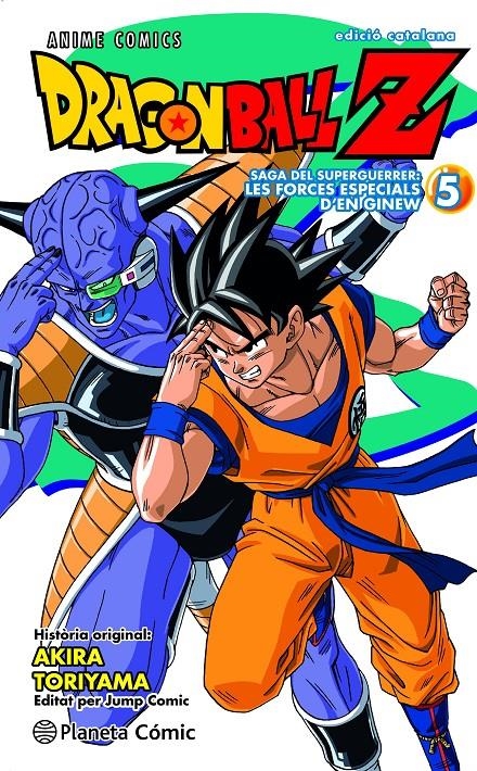 BOLA DE DRAC Z ANIME SERIES SAGA DE LES FORCES ESPECIALS D'EN GINEW # 04 | 9788411612517 | AKIRA TORIYAMA | Universal Cómics