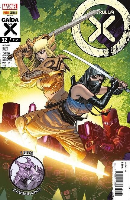 LA IMPOSIBLE PATRULLA-X # 155 X-MEN NUEVA ETAPA 32 | 977000545800700155 | PHIL NOTO - LYNNE YOSHII  STEVE FOXE -  BERNARD CHANG - GERRY DUGGAN - DAVID BALDEÓN - JAVIER PINA | Universal Cómics