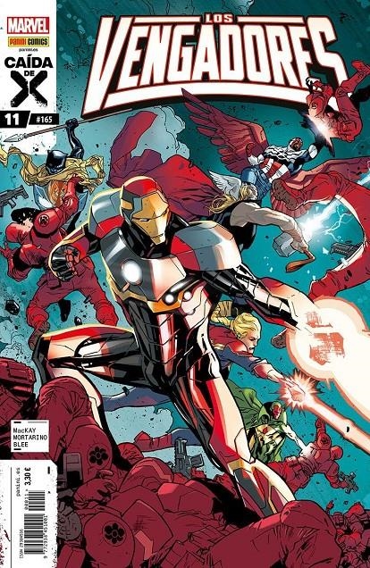VENGADORES VOL 4 # 165 VENGADORES 11 | 977293845100100011 | JED MACKAY - FRANCESCO MORTARINO