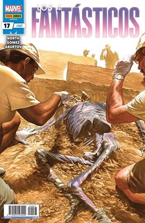 LOS 4 FANTÁSTICOS VOL 7 # 167 LOS 4 FANTÁSTICOS 17 | 977000554300000067 | RYAN NORTH - CARLOS GOMEZ | Universal Cómics