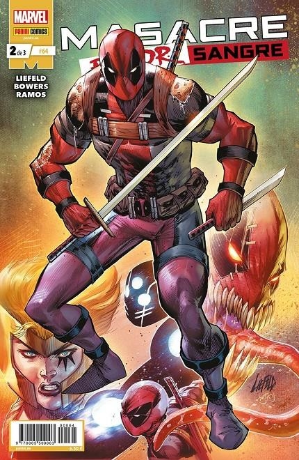 MASACRE VOLUMEN 3 # 64 MASACRE PEOR SANGRE 2 (PORTADA PROVISIONAL) | 977000550000300064 | ROB LIEFELD - CHAD BOWERS | Universal Cómics