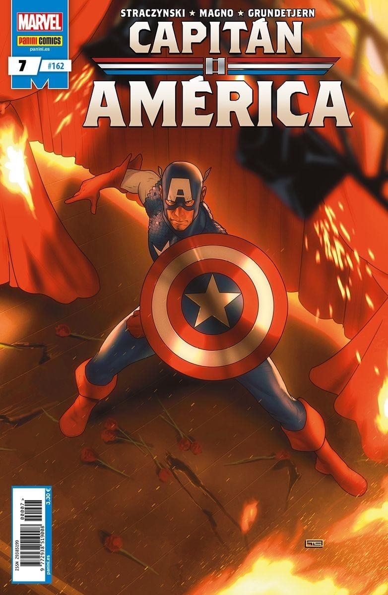 CAPITÁN AMÉRICA VOL 8 # 162 CAPITÁN AMÉRICA 07 (PORTADA PROVISIONAL) | 977293851900800007 | CARLOS MAGNO - J. MICHAEL STRACZYNSKI | Universal Cómics