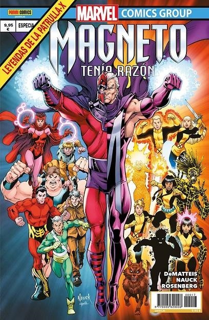 LEYENDAS DE LA PATRULLA-X # 17 MAGNETO TENÍA RAZÓN (PORTADA PROVISIONAL) | 977000562000800017 | TODD NAUCK - J. M. DEMATTEIS | Universal Cómics