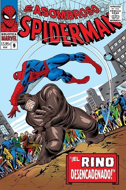 BIBLIOTECA MARVEL EL ASOMBROSO SPIDERMAN # 09 DE 1966 A 1967 | 9788410513457 | STAN LEE - JOHN ROMITA | Universal Cómics