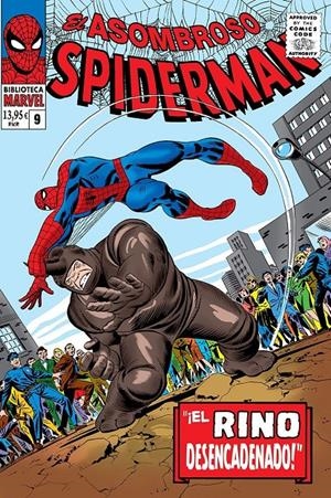 BIBLIOTECA MARVEL EL ASOMBROSO SPIDERMAN # 09 DE 1966 A 1967 | 9788410513457 | STAN LEE - JOHN ROMITA | Universal Cómics