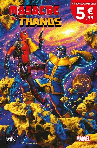 MASACRE VS. # 08 MASACRE VS.THANOS | 9788410512870 | ELMO BONDOC - TIM SEELEY | Universal Cómics