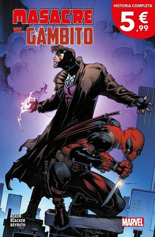 MASACRE VS. # 04 MASACRE VS. GAMBITO | 9788410512917 | BEN ACKER - DANILO BEYRUTH - BEN BLACKER | Universal Cómics