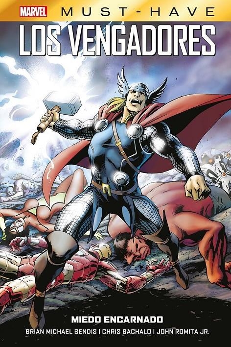 MARVEL MUST-HAVE VENGADORES # 03 MIEDO ENCARNADO | 9788410513570 | GABRIELE DELL'OTTO - JOHN ROMITA JR. - CHRIS BACHALO - BRIAN MICHAEL BENDIS