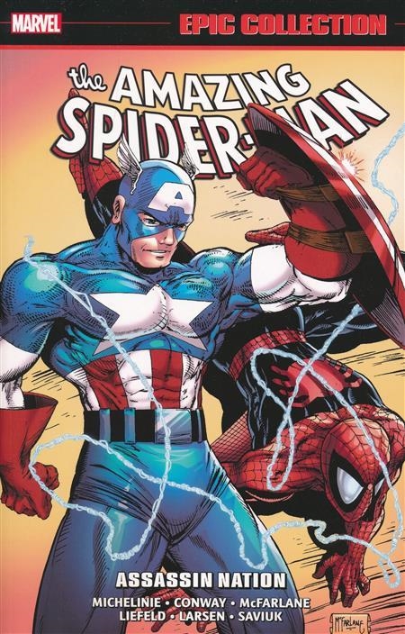 USA EPIC COLLECTION AMAZING SPIDER-MAN # 19 ASSASSIN NATION | 978130295790254499 | DAVID MICHELINIE- ALEX SAVIUK - TODD MCFARLANE - ROB LIEFELD  - ERIK LARSEN | Universal Cómics