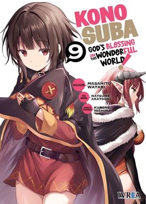 KONOSUBA # 09 | 9788410350724 | MASAHITO WATARI - KURONE MISHIMA - NATSUME AKATSUKI | Universal Cómics