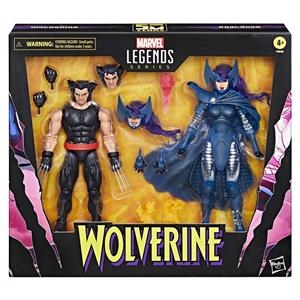 WOLVERINE & LADY PSYLOCKE SET 2 FIG. 15 CM X-MEN MARVEL LEGEND SERIES | 5010996202123 | Universal Cómics