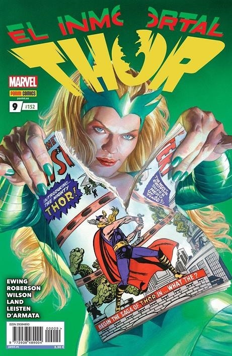 THOR VOL 5 # 152 EL INMORTAL THOR 09 | 977293848900400009 | GREG LAND, IBRAIM ROBERSON - AL EWING | Universal Cómics