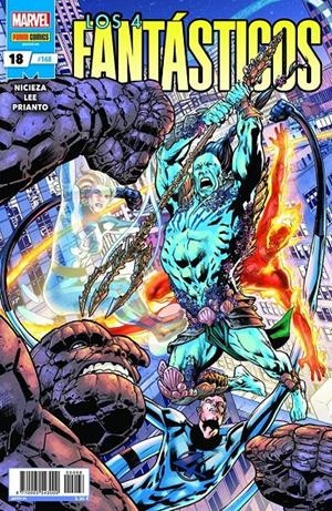 LOS 4 FANTÁSTICOS VOL 7 # 168 LOS 4 FANTÁSTICOS 18 | 977000554300000068 | CREEES LEE - FABIAN NICIEZA | Universal Cómics