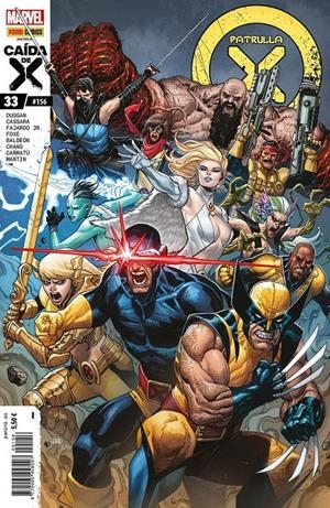 LA IMPOSIBLE PATRULLA-X # 156 X-MEN NUEVA ETAPA 33 | 977000545800700156 |  STEVE FOXE -  BERNARD CHANG - GERRY DUGGAN - DAVID BALDEÓN