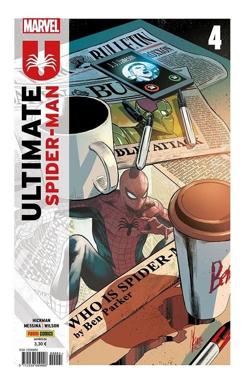 ULTIMATE SPIDER-MAN # 04 | 977293860900600004 | JONATHAN HICKMAN - MARCO CHECCHETTO