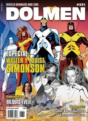 DOLMEN # 351 ESPECIAL WALTER Y LOUISE SIMONSON | 977169763400700351 | VARIOS AUTORES | Universal Cómics