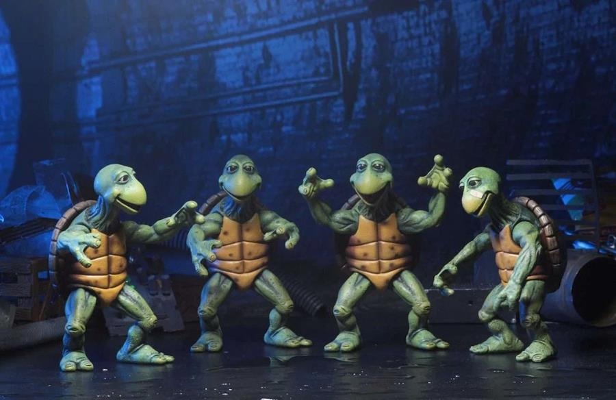 BABY TURTLES SET FIGURAS 10 CM TEENAGE MUTANT NINJ | 0634482540640 | Universal Cómics