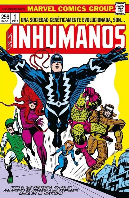 LOS INHUMANOS MARVEL LIMITED EDITION # 01 EDICIÓN EN RÚSTICA | 9788418814686 | STAN LEE - JACK KIRBY - GEORGE PÉREZ - NEAL ADAMS | Universal Cómics
